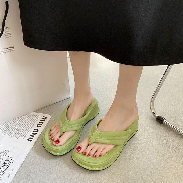 slippers women fashion wedge platform clip toe summer women's sandals high heels female beach flip flops casual shoes, Black
slippers women fashion wedge platform clip toe summer women's sandals high heels female beach flip flops casual shoes, Black