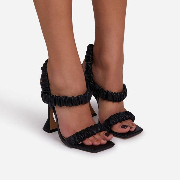 dress shoes summer luxury elastic band women's sandal quality 9cm high heel plus size 41 42 pump outdoor, Black
dress shoes summer luxury elastic band women's sandal quality 9cm high heel plus size 41 42 pump outdoor, Black