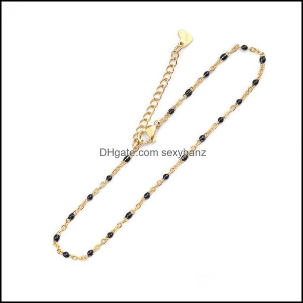 anklets jewelry fashion mticolor stainless steel anklet enamel on foot ankle bracelets women men trendy leg link chain 23cm ,1pc drop delive, Red;blue
anklets jewelry fashion mticolor stainless steel anklet enamel on foot ankle bracelets women men trendy leg link chain 23cm ,1pc drop delive, Red;blue