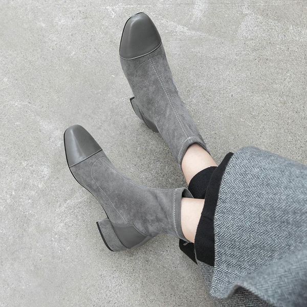 boots eshtonshero women ankle platform autumn female square high heel shoes winter ladies fashion casual riding size 3-8, Black
boots eshtonshero women ankle platform autumn female square high heel shoes winter ladies fashion casual riding size 3-8, Black