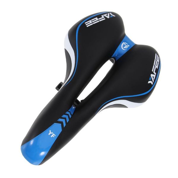bike saddles high elastic saddle breathable mountain seat hollow-out mtb cycling sports cushion pad (black and blue)
bike saddles high elastic saddle breathable mountain seat hollow-out mtb cycling sports cushion pad (black and blue)