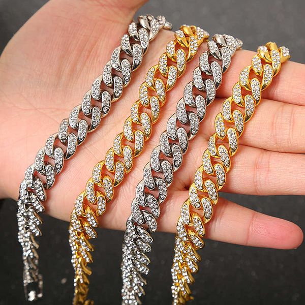 men's trendy cool neckwear hip hop rap accessories diamond gold chain cuba chain necklace, Silver
men's trendy cool neckwear hip hop rap accessories diamond gold chain cuba chain necklace, Silver