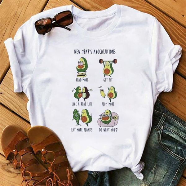 maycaur harajuku avocado printed women t shirt cute kawaii 90s korean style female tees, White
maycaur harajuku avocado printed women t shirt cute kawaii 90s korean style female tees, White