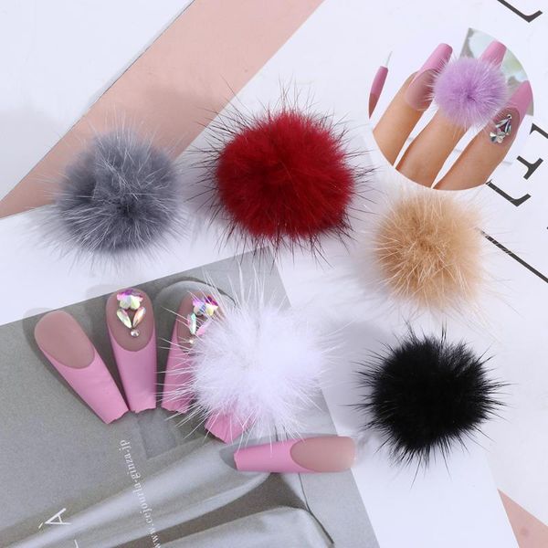 2pcs pompoms plush ball 3d nail art decorations detachable magnet fluffy jewelry manicure design diy ornaments wholesale, Silver;gold
2pcs pompoms plush ball 3d nail art decorations detachable magnet fluffy jewelry manicure design diy ornaments wholesale, Silver;gold