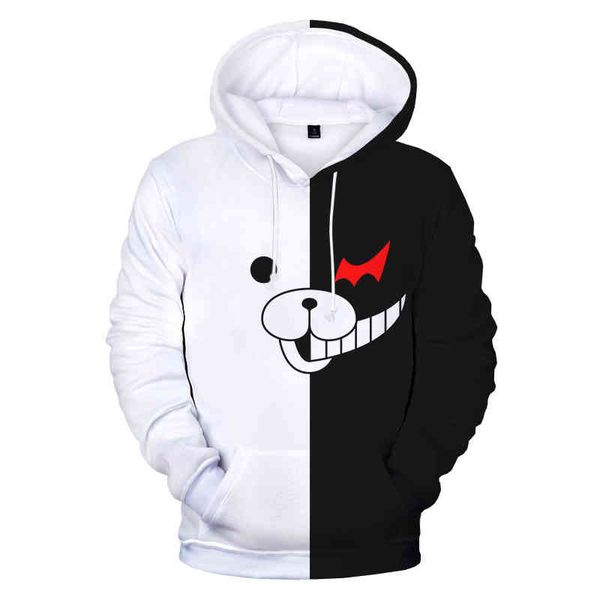 2021 anime danganronpa monokuma 3d printed hoodi sweatshirts white black bear long sve pullover oversized hoodie
2021 anime danganronpa monokuma 3d printed hoodi sweatshirts white black bear long sve pullover oversized hoodie