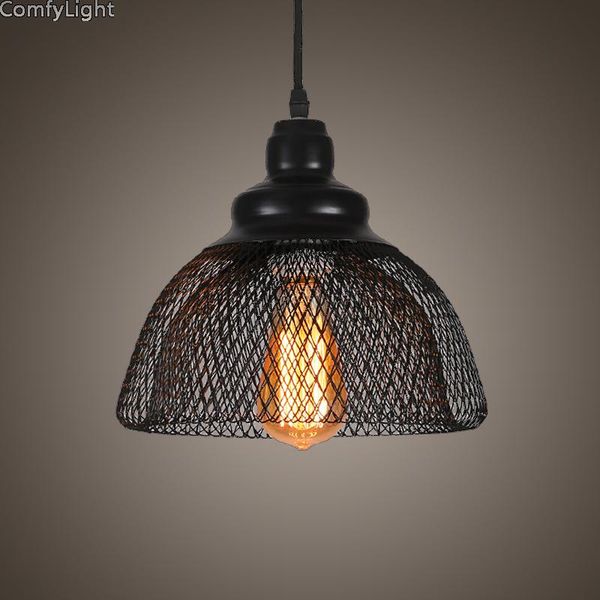 pendant lamps retro vintage style light iron net kitchen bar loft shade in black finish modern industrial edison hanging lamp fixtures
pendant lamps retro vintage style light iron net kitchen bar loft shade in black finish modern industrial edison hanging lamp fixtures