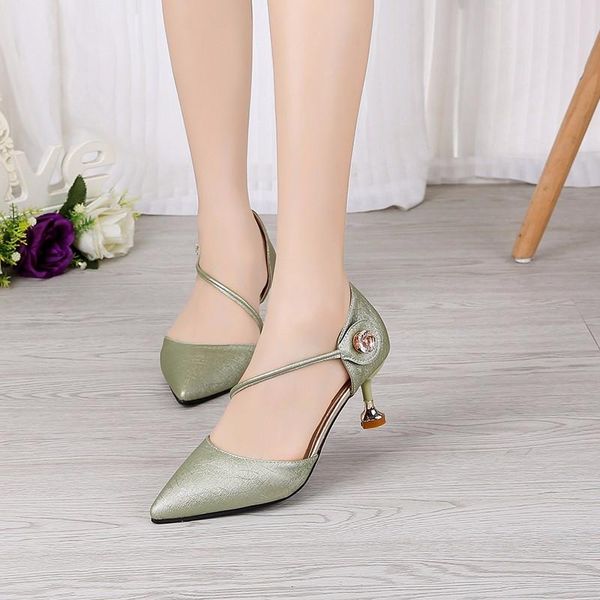 dress shoes soft leather shallow fashion women's high heels candy colors pointed toe women pumps show thin female office shoe u22-55, Black
dress shoes soft leather shallow fashion women's high heels candy colors pointed toe women pumps show thin female office shoe u22-55, Black