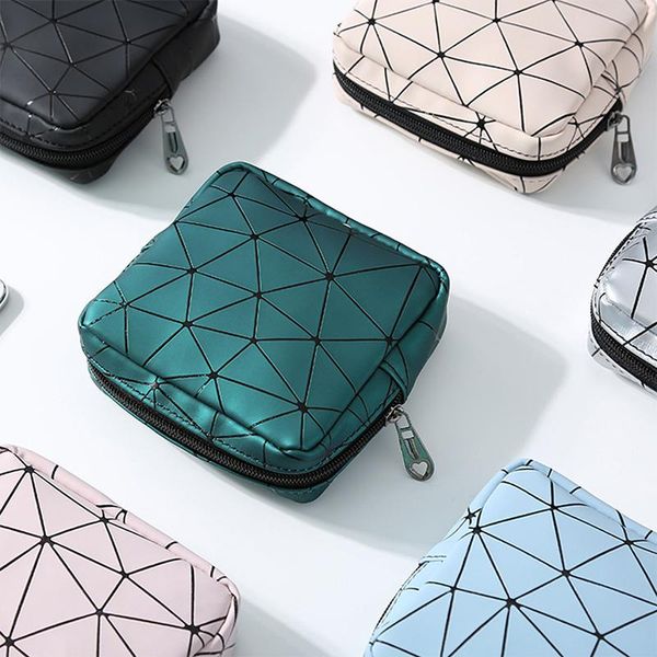 portable women menstrual rhombus sanitary napkin organizer pouch case multifunctional pu leather pad storage bag cosmetic bags & cases
portable women menstrual rhombus sanitary napkin organizer pouch case multifunctional pu leather pad storage bag cosmetic bags & cases