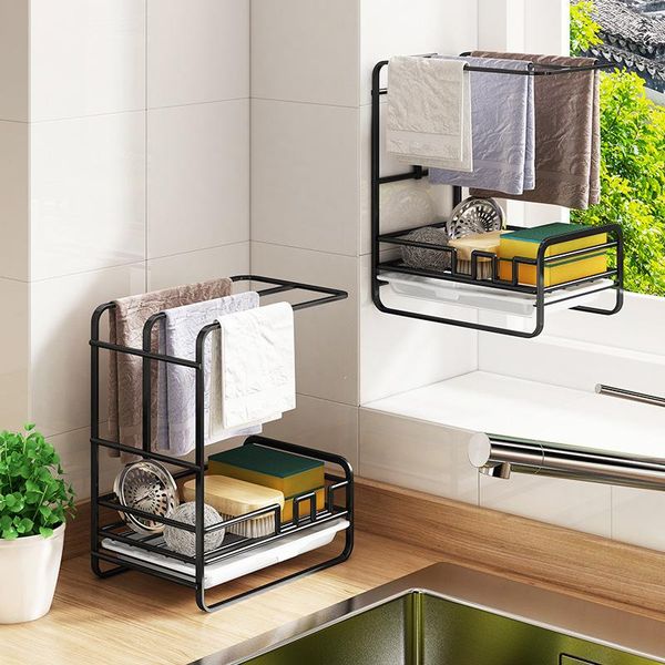 hooks & rails sponge holder storage organizer shelves corner shelf for kitchen accessories towel housekeeper on wall dish drainer rack
hooks & rails sponge holder storage organizer shelves corner shelf for kitchen accessories towel housekeeper on wall dish drainer rack