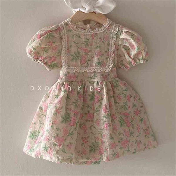 korean style toddler girl summer vintage tutu dress floral pattern kids girls short sleeve dresses baby fashion summer 210317, Red;yellow
korean style toddler girl summer vintage tutu dress floral pattern kids girls short sleeve dresses baby fashion summer 210317, Red;yellow