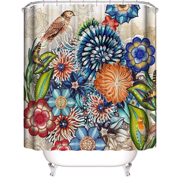 floral shower curtains for bathroom, shower curtains fabric bathroom curtain durable waterproof bath curtain (multicolor2)
floral shower curtains for bathroom, shower curtains fabric bathroom curtain durable waterproof bath curtain (multicolor2)