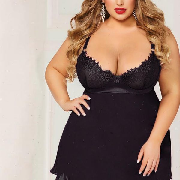 nightdress thong 2pcs plus size women sleepwear s 3xl pretty babydoll set charming lace lingerie underwear x, Black;red
nightdress thong 2pcs plus size women sleepwear s 3xl pretty babydoll set charming lace lingerie underwear x, Black;red