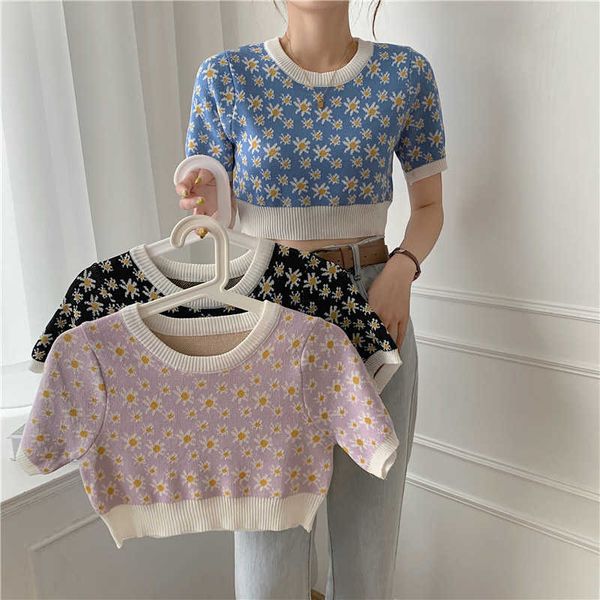 korea style 3 color knit t-shirts women harajuku summer stretch casual short sleeve pullovers crop tee female clothes 210527, White
korea style 3 color knit t-shirts women harajuku summer stretch casual short sleeve pullovers crop tee female clothes 210527, White