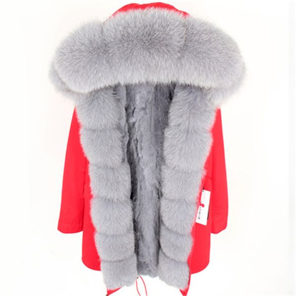 lavish grey fox fur trim closing ladies snow parkas maomaokong gray rex rabbit fur lining red canvas long jackets, Black
lavish grey fox fur trim closing ladies snow parkas maomaokong gray rex rabbit fur lining red canvas long jackets, Black
