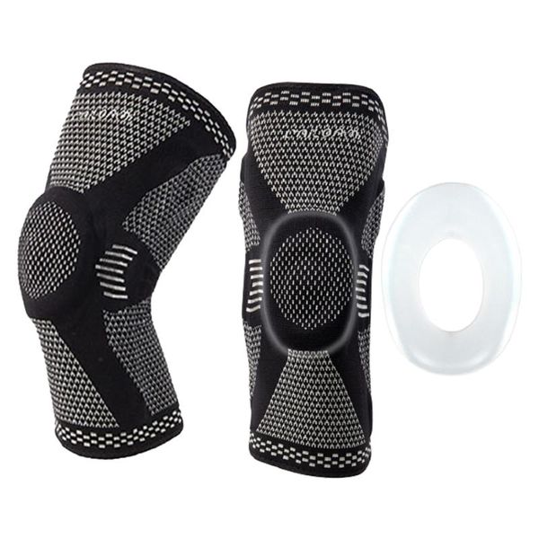 elbow & knee pads gobygo pad professional running weightlifting sports non-slip protective gear breathable silicone high elastic support, Black;gray
elbow & knee pads gobygo pad professional running weightlifting sports non-slip protective gear breathable silicone high elastic support, Black;gray