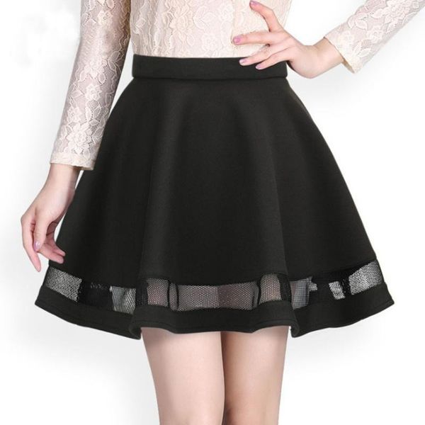 skirts women's skirt solid color high waist mesh splice hem casual pleated school e girl cute korean clothes miniskirt streetwear, Black
skirts women's skirt solid color high waist mesh splice hem casual pleated school e girl cute korean clothes miniskirt streetwear, Black
