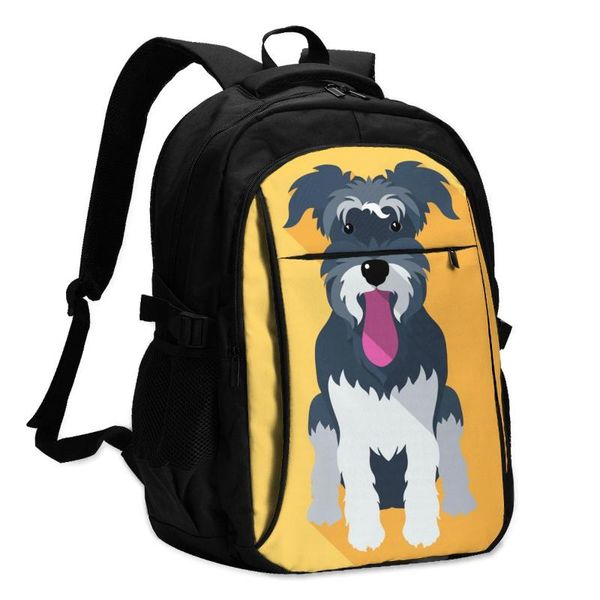 backpack usb boys cycling sports travel versatile fashion dog miniature schnauzer student school
backpack usb boys cycling sports travel versatile fashion dog miniature schnauzer student school