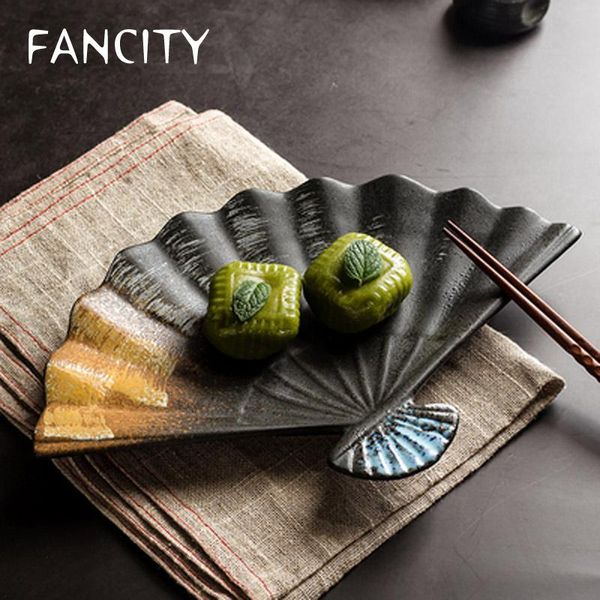 dishes & plates fancity scalloped sushi plate japanese creative personality cold set ceramic dessert featured tableware resta
dishes & plates fancity scalloped sushi plate japanese creative personality cold set ceramic dessert featured tableware resta
