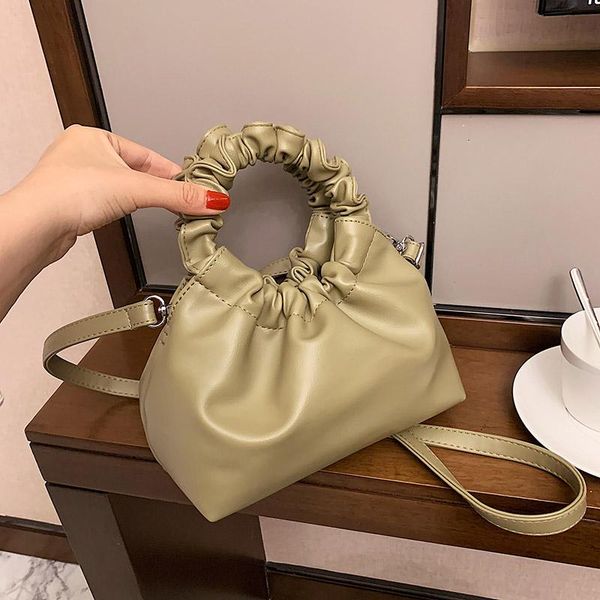 evening bags fashion small shell handbag designer mini shoulder bag women solid color pu leather ruched crossbody mobile phone
evening bags fashion small shell handbag designer mini shoulder bag women solid color pu leather ruched crossbody mobile phone