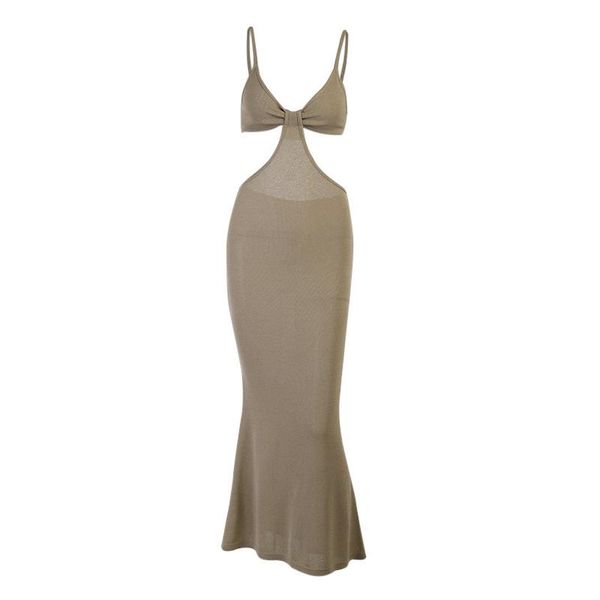 casual dresses v-neck hollow out long dress women summer spaghetti strap backless party female streetwear knitted maxi, Black;gray
casual dresses v-neck hollow out long dress women summer spaghetti strap backless party female streetwear knitted maxi, Black;gray