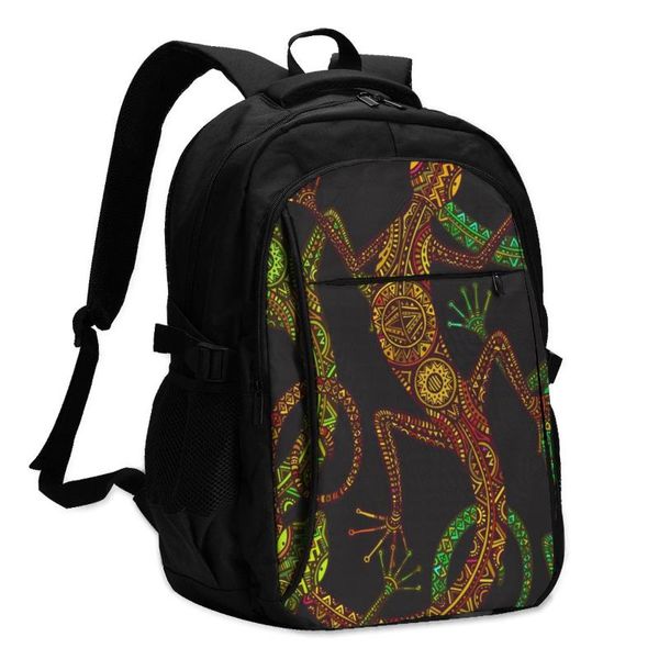 backpack usb charging lapwomen's students girls school ethnic tribal lizard salamander travel bagpack
backpack usb charging lapwomen's students girls school ethnic tribal lizard salamander travel bagpack