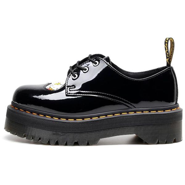 dress shoes thick bottom women's low round head student muffin boots women, Black
dress shoes thick bottom women's low round head student muffin boots women, Black