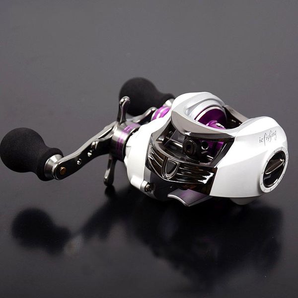 left and right hand cast bait rotating reel 11+1bb 6.3:1 speed gear centrifugal brake fish dripping fishing wheel baitcasting reels
left and right hand cast bait rotating reel 11+1bb 6.3:1 speed gear centrifugal brake fish dripping fishing wheel baitcasting reels