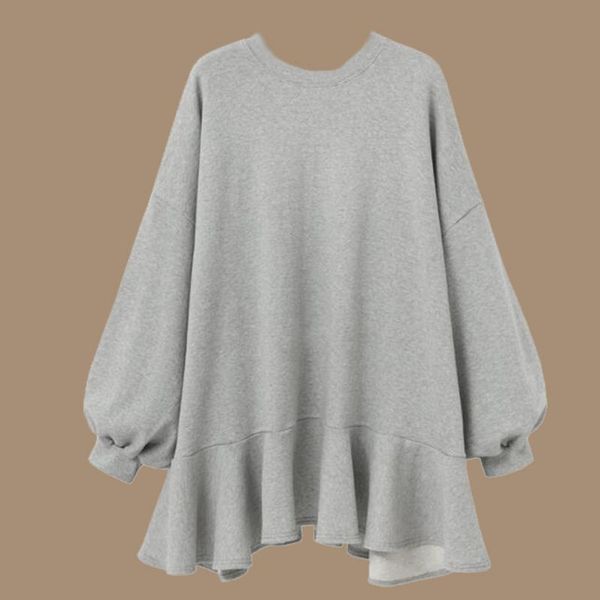 women's hoodies & sweatshirts oversized hoodie dress poleron mujer 2021 harajuku fashion puff sleeve patchwork ruffle sweatshirt plus s, Black
women's hoodies & sweatshirts oversized hoodie dress poleron mujer 2021 harajuku fashion puff sleeve patchwork ruffle sweatshirt plus s, Black
