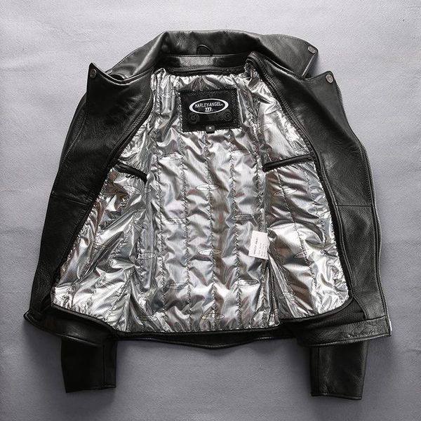 men's leather & faux genuine jackets thick cowhide black motorcycle biker jacket coat male casual fast ship free
men's leather & faux genuine jackets thick cowhide black motorcycle biker jacket coat male casual fast ship free