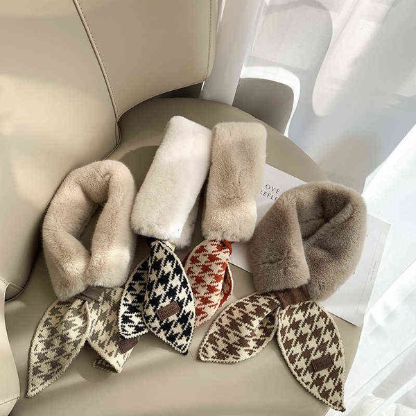 scarves rex rabbit fur winter warm student easy to wear h letter scarf korean rabbit hair neck cover, Blue;gray
scarves rex rabbit fur winter warm student easy to wear h letter scarf korean rabbit hair neck cover, Blue;gray