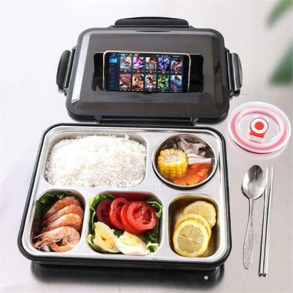 dinnerware sets 1200ml 5-grid bento box with soup bowl cover snack stainless steel -container multi-function canteen lunch for kids
dinnerware sets 1200ml 5-grid bento box with soup bowl cover snack stainless steel -container multi-function canteen lunch for kids