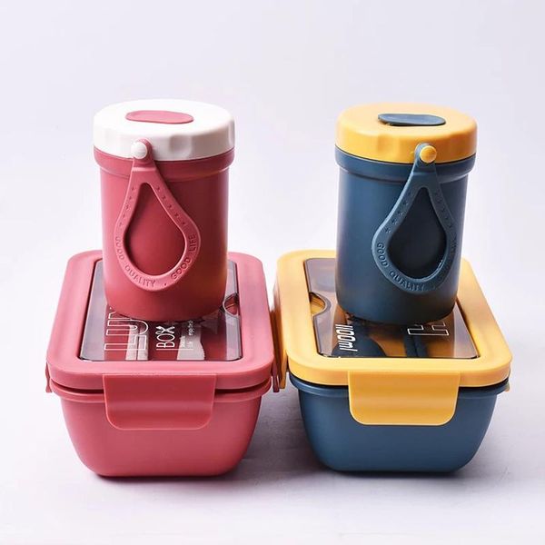 dinnerware sets microwave lunch box withbento compartments portable japanese style leakproof container for kids with tableware
dinnerware sets microwave lunch box withbento compartments portable japanese style leakproof container for kids with tableware