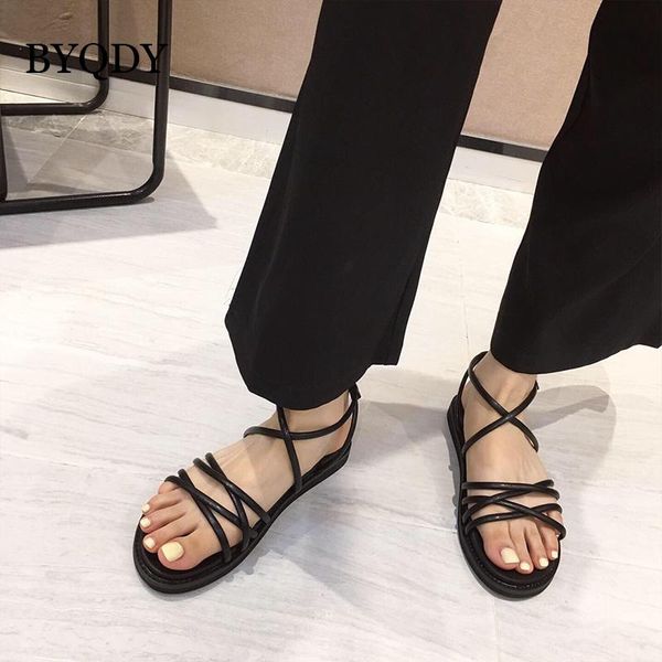 summer women sandals narrow band buckle strap heel flat with shoes female open toes gladiator black 35-39
summer women sandals narrow band buckle strap heel flat with shoes female open toes gladiator black 35-39