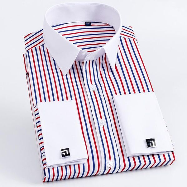 men's dress shirts contrast collar french cuff shirt long sleeve striped slim fit tuxedo party evening wedding formal clothing, White;black
men's dress shirts contrast collar french cuff shirt long sleeve striped slim fit tuxedo party evening wedding formal clothing, White;black