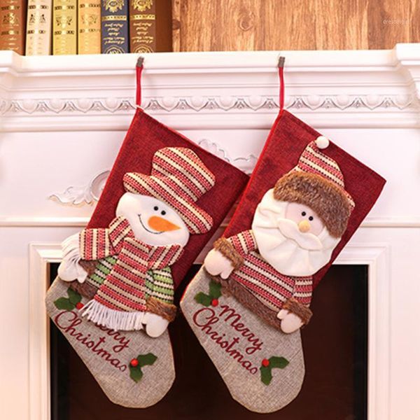 christmas decorations stockings santa claus candy gift bag xmas tree hanging pendant for home party
christmas decorations stockings santa claus candy gift bag xmas tree hanging pendant for home party