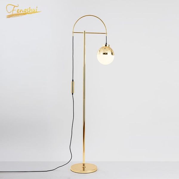 nordic led golden gloss glass ball floor lamp lighting fixtures modern metal office stand el study interior lamps
nordic led golden gloss glass ball floor lamp lighting fixtures modern metal office stand el study interior lamps