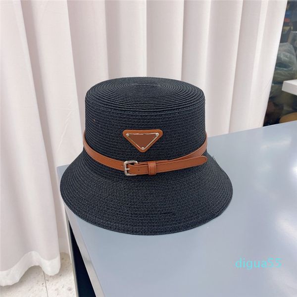 fashion 2021 summer belt buckle woven straw hat bucket cap small cap fashion triangle sign fake grass cap sun visor 4 colors, Blue;gray
fashion 2021 summer belt buckle woven straw hat bucket cap small cap fashion triangle sign fake grass cap sun visor 4 colors, Blue;gray