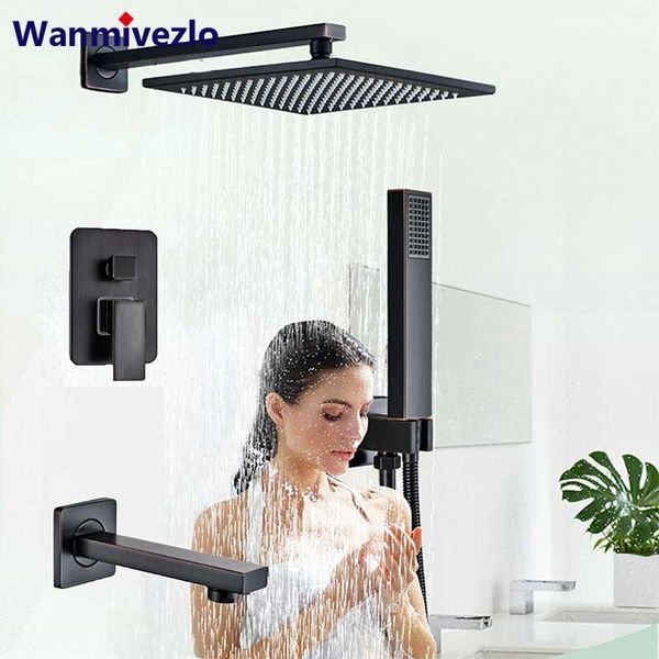 black bronze conceal shower faucets set brass rainfall shower head single handle mixer tap bathroom mixer tap handshower
black bronze conceal shower faucets set brass rainfall shower head single handle mixer tap bathroom mixer tap handshower
