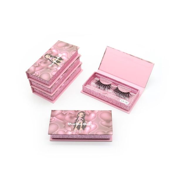 false eyelashes pink heart dolls eyelash box 5d mink lashes handmade luxurious volume fluffy natural lash boxes packaging empty
false eyelashes pink heart dolls eyelash box 5d mink lashes handmade luxurious volume fluffy natural lash boxes packaging empty