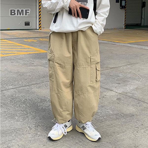 men's pants spring autumn japanese streetwear multi-pocket cargo harajuku loose straight kpop couple clothes hip hop, Black
men's pants spring autumn japanese streetwear multi-pocket cargo harajuku loose straight kpop couple clothes hip hop, Black
