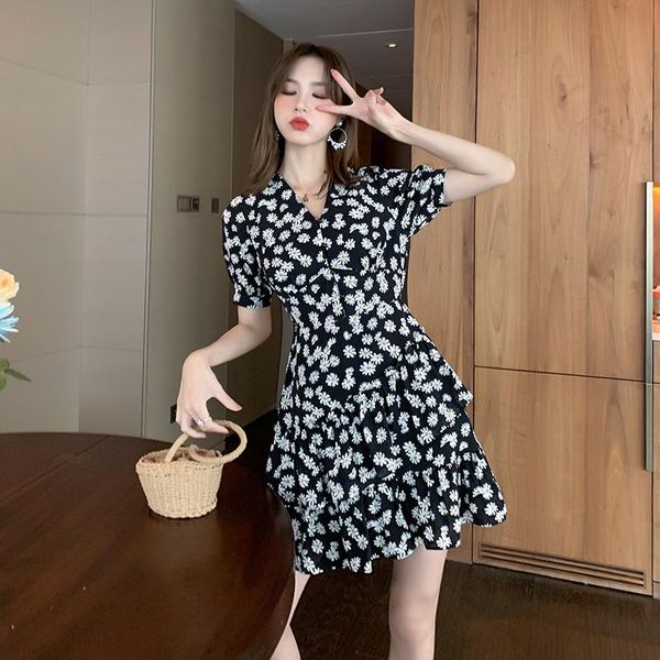 casual dresses dress south korea dongdamen women's summer 2021 small daisy black slim, Black;gray
casual dresses dress south korea dongdamen women's summer 2021 small daisy black slim, Black;gray