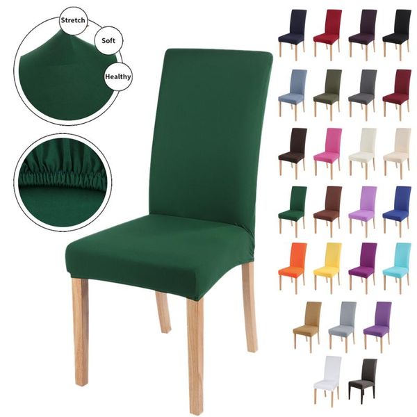 1pc universal dining chair covers solid color cover spandex removable stretch wedding banquet el
1pc universal dining chair covers solid color cover spandex removable stretch wedding banquet el