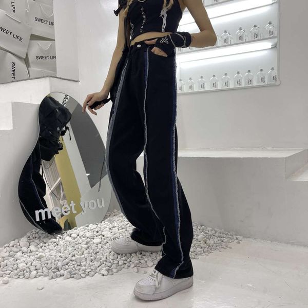 pants autumn high street trendy black, Blue