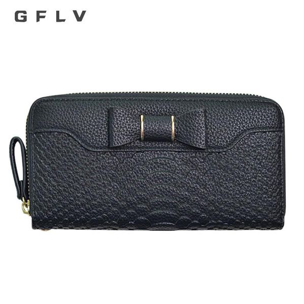 wallets gflv brand long wallet women bow purse wristlet alligator leather multifunction money bag zipper, Red;black
wallets gflv brand long wallet women bow purse wristlet alligator leather multifunction money bag zipper, Red;black