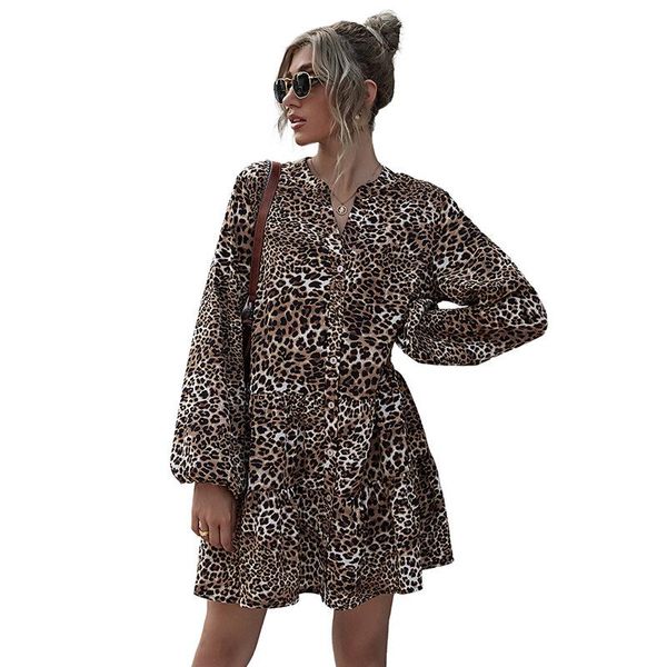 casual dresses movokaka dress women 2021 leopard long sleeve for party v neck woman nightclub women's, Black;gray
casual dresses movokaka dress women 2021 leopard long sleeve for party v neck woman nightclub women's, Black;gray
