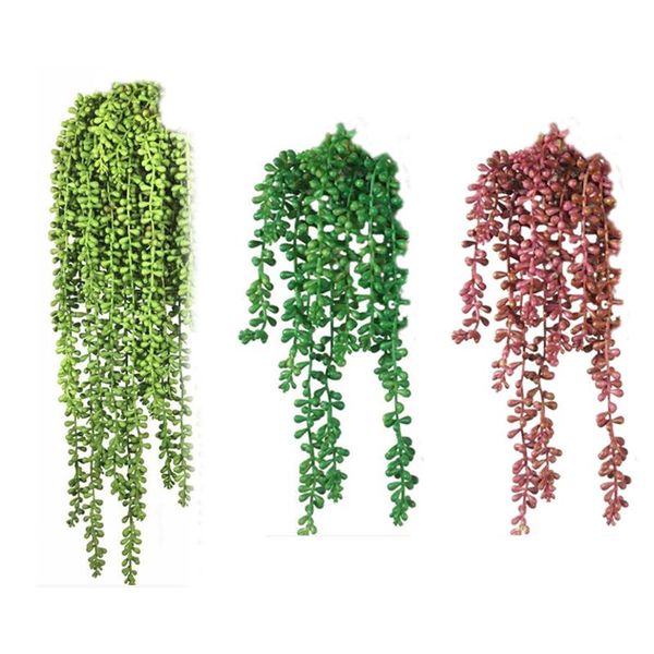 decorative flowers & wreaths green artificial succulents plants wall hanging for home garden decoration prop fake string of pearls
decorative flowers & wreaths green artificial succulents plants wall hanging for home garden decoration prop fake string of pearls
