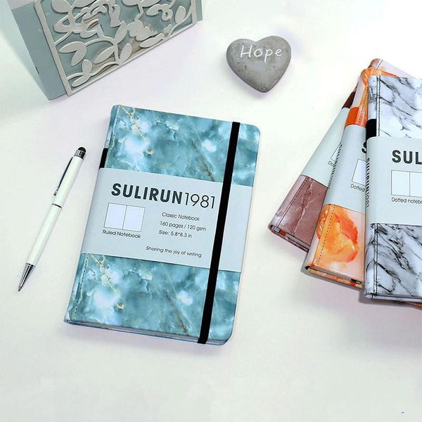 notebook dotted-journal marble texture leather cover handmade planner dotted 160 pages 120 gsm, pen holder, bookmarks notepads, Purple;pink
notebook dotted-journal marble texture leather cover handmade planner dotted 160 pages 120 gsm, pen holder, bookmarks notepads, Purple;pink