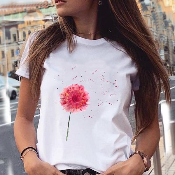 women's t-shirt women t-shirts 90s watercolor plant flower fashion cartoon summer graphic print female stylish t shirt girl tee, White
women's t-shirt women t-shirts 90s watercolor plant flower fashion cartoon summer graphic print female stylish t shirt girl tee, White