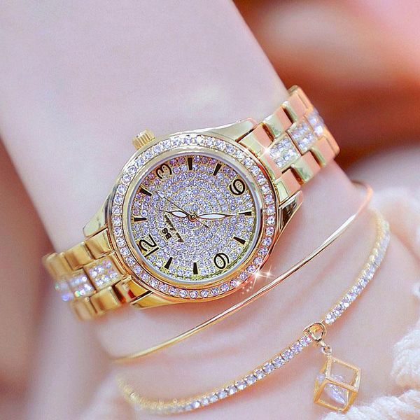 wristwatches women's watch gold silver elegant rhinestone quartz wrist waterproof ladies clock zegarek damski relogio, Slivery;brown
wristwatches women's watch gold silver elegant rhinestone quartz wrist waterproof ladies clock zegarek damski relogio, Slivery;brown