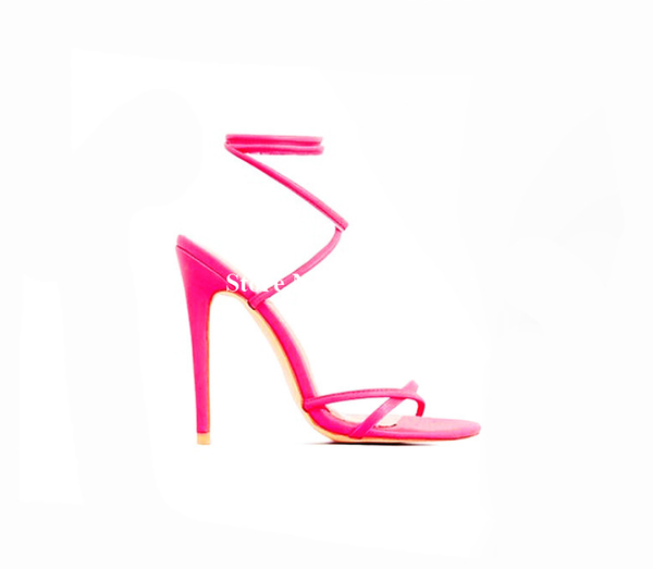 summer sample fashion women sandals cross-tied design thin high heel and open toe test, Black
summer sample fashion women sandals cross-tied design thin high heel and open toe test, Black